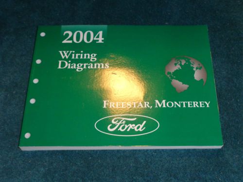 2004 ford freestar / monterey wiring diagram shop manual / un-used original book