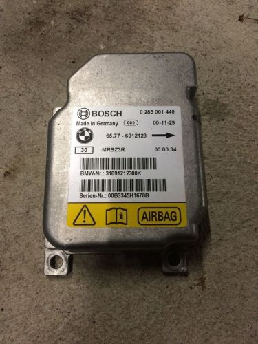 Bmw e46 airbag sensor control module ecu 3 series computer bosch