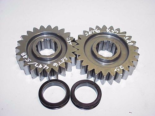 New set #6 c&amp;r lightweight quick change gears 4.47-5.28 l@@k rem polished nice!!