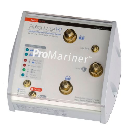 Promariner proisocharge battery isolator 250amp 1-alt 2-bat - 12v -23123