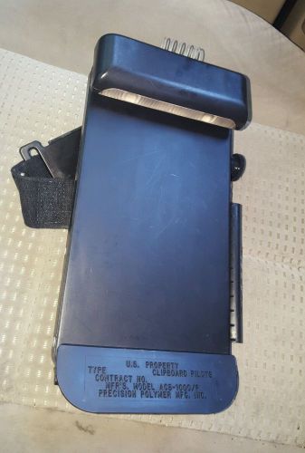 Air force/ navy pilot&#039;s lighted kneeboard clipboard model #acb-1000/p nice rare