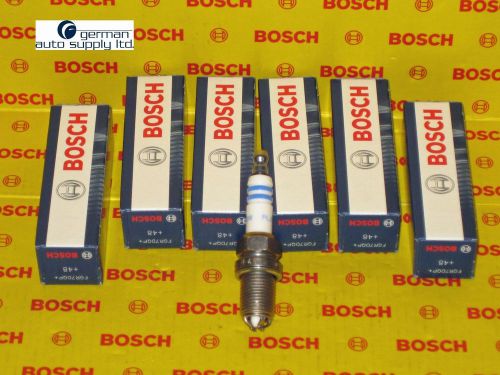 Bmw 6 pcs. spark plug set - bosch - 0242236562 / fgr7dqp+ / +48 / 4417 - new oem