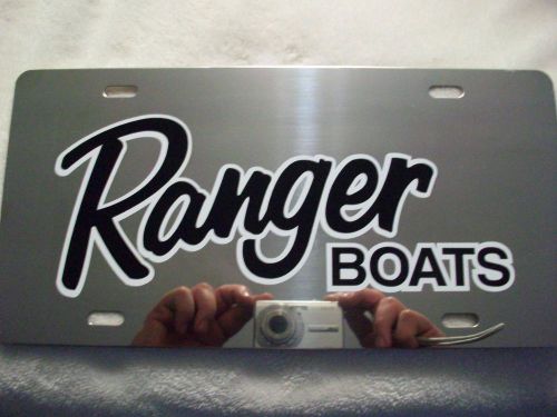 Ranger boat license plate