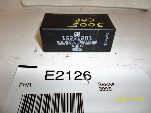 2005 envoy gm oem part 15231201 flasher relay