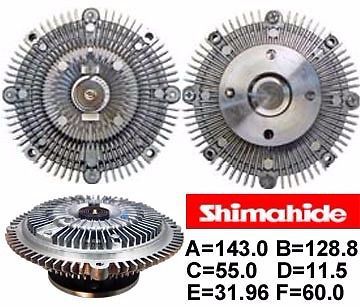 Fits 90-97 nissan pathfinder pick up 2.4l  3.0l fan clutch    new