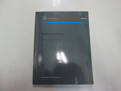 1994 mercedes benz c e s sl 220 280 320 420 500 600 maintenance manual factory