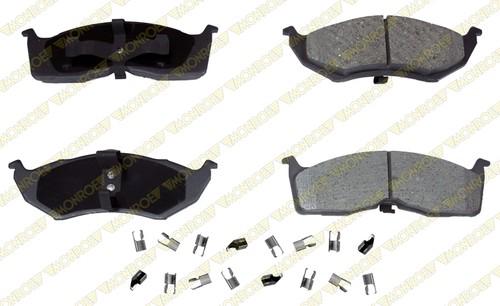 Monroe gx730 brake pad or shoe, front-monroe prosolution ceramic brake pad