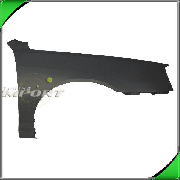 Right front fender primered black steel for 2000-2001 hyundai accent primed rh