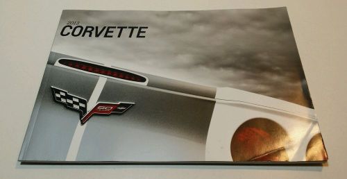 2013 chevrolet corvette z06 zr1 grand sport 427 60th sales brochure literature