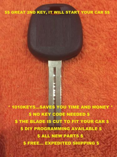 &#034;pre-cut&#034; easy diy program transponder chip key for listed models tp-p 4c