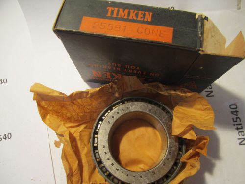 Nos timken 25581 cone tapered roller bearing jeep willys plymouth ford dodge