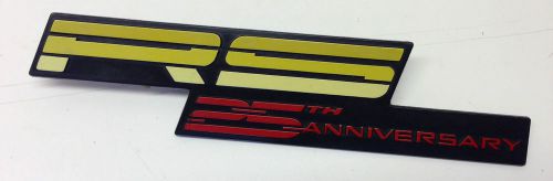 1992 camaro rs 25th anniversary dash emblem oem