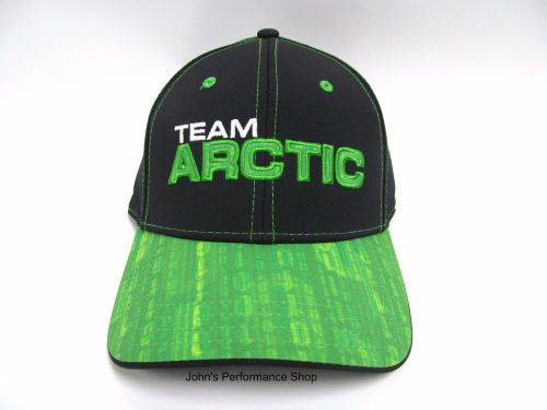 2017 team arctic race black &amp; green adjustable baseball hat cap 5263-135