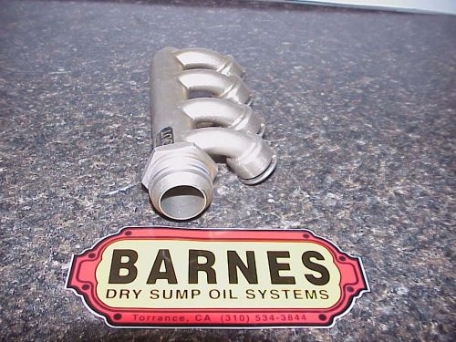 Barnes 4 stage dry sump oil pump manifold -20 for quick disconnect fittings m7