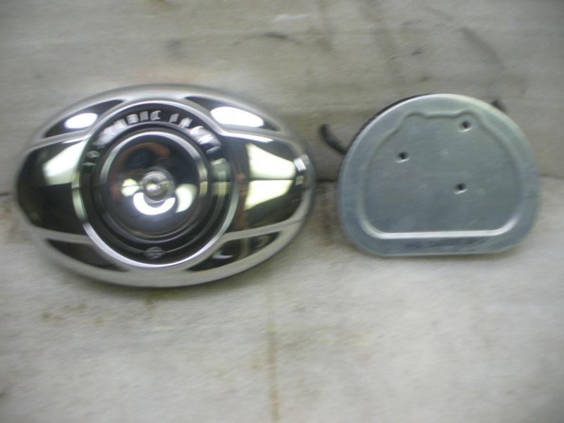 Harley twin cam 103 cubic inch air cleaner outer chrome cover and filter.