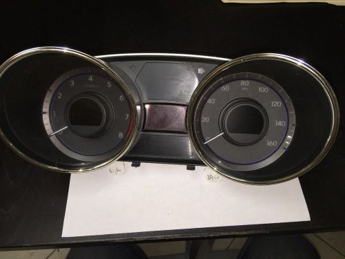 2011 hyundai sonata instrument gauges cluster used original