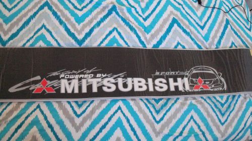 Mitsubishi car windshield sunscreen decal sticker mitsubishi evo eclipse dsm