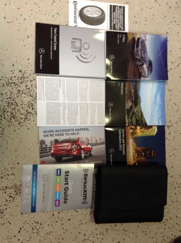 Mercedes benz c class coupe models owners operators manual set factory