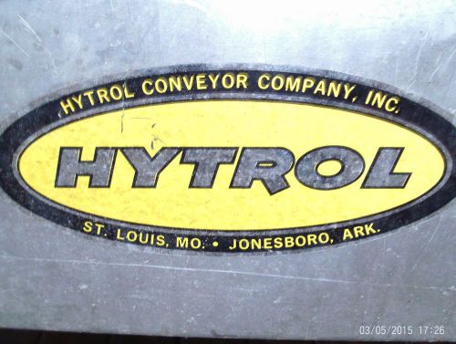 Hytrol 16&#039; container loading conveyer belt
