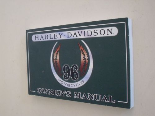 Sell Harley-Davidson Owners Manual 1996 in Weare, New Hampshire, United