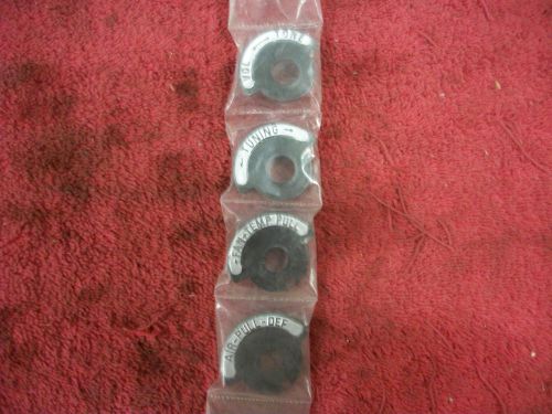 1964 corvette dash name plates, new