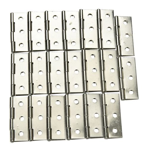 10 set stainless steel boat marine cabinet butt hinge 2&#034; 5 x 1.5 cm