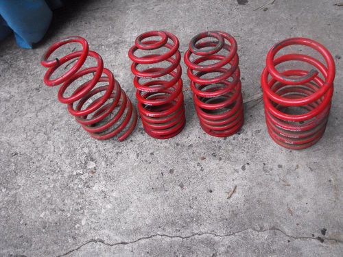 Nuespeed lowered race springs vw b3-b4/mk2-3 platform- used