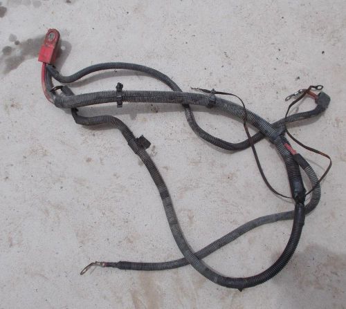 99 98-02 camaro v6 positive battery cable line hose connection - oem