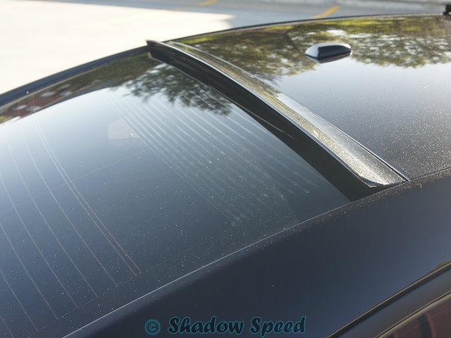 Painted for cadillac ats sedan rear wing roof spoiler 2013 - up new by shadow ☢