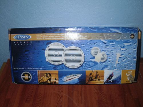 Jensen marine stereo cover radio splash guard white model mrh211w ***new in box