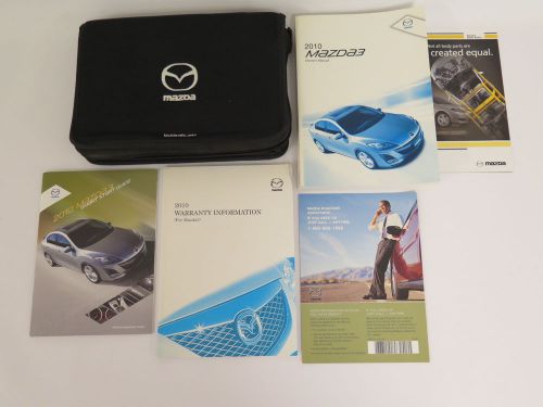 2010 mazda 3 owners manual book