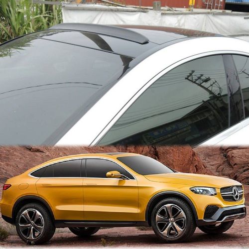 Unpainted for benz gla cla amg w207 sportexterior sunroof visor rain guard wind