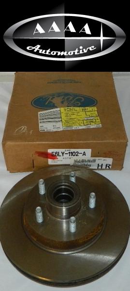 Nos 84 85 86 svo mustang front brake rotor e6ly-1102-a