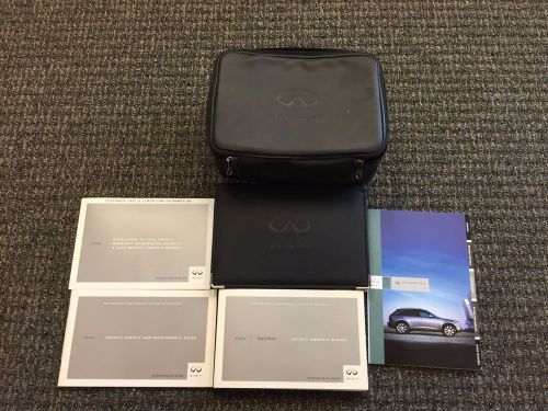 2004 infiniti fx45/fx35 complete owners manual