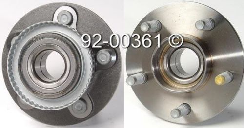 New front wheel hub and bearing crown victoria continental town car