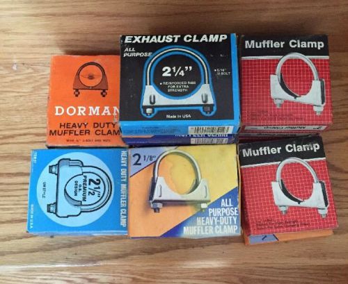 Lot of u bolt muffler exhaust clamps