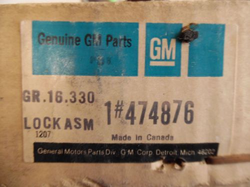 1978 gm van g1 g2 g3 front door lock assembly right hand side 474876