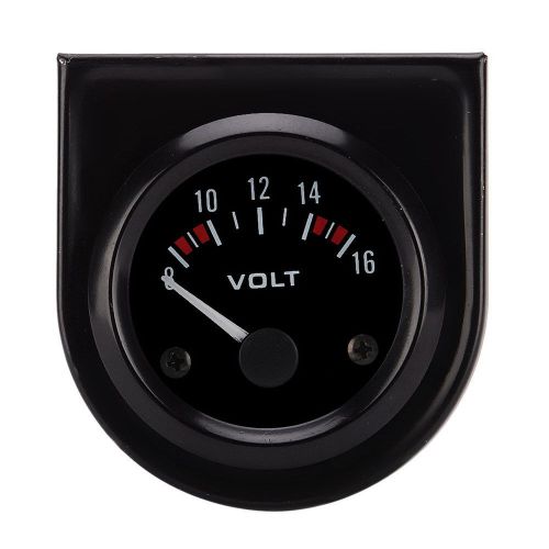 52mm auto car dc digital 8-16v voltmeter volt pointer voltage meter led panel