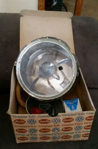 Vintage vw beetle bus golf hella germany headlamp bucket with box 111-941-039n