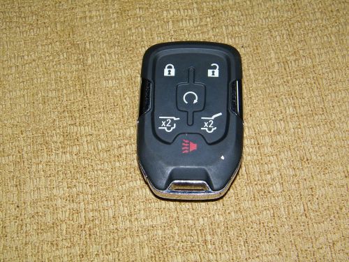 Preowned 6 button chevy chevrolet key fob smart key keyless entry denso 13580802