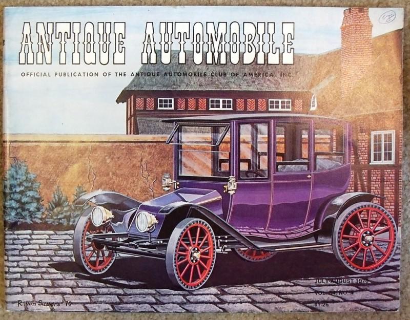 Antique automobile jul-aug 1970  1917 detroit electric brougham