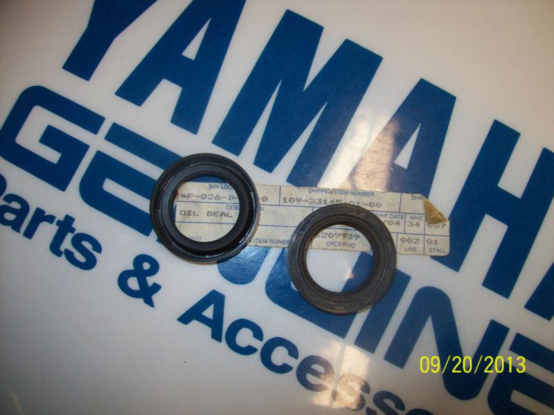 Yamaha nos, jt1, jt2,gt80, mini enduro,rd60, seals pair,109-23145-00 nos/oem/new