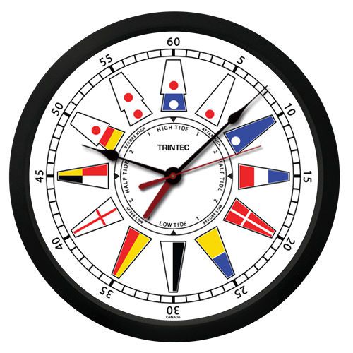 Trintec atlantic nautical flag time and tide clocks and tide indicators new item