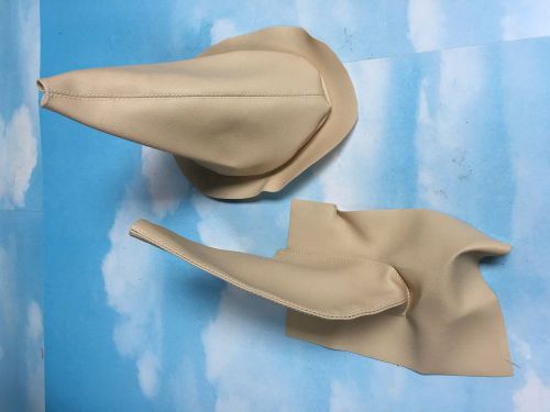 Classic mini, austin mini cooper vinyl cream gaiter and brake handle cover