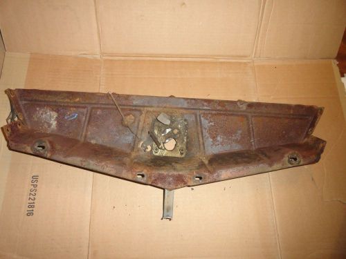 1949 lincoln &#034; baby &#034; hood core support radiator latch panel 50 51 ? mercury ?