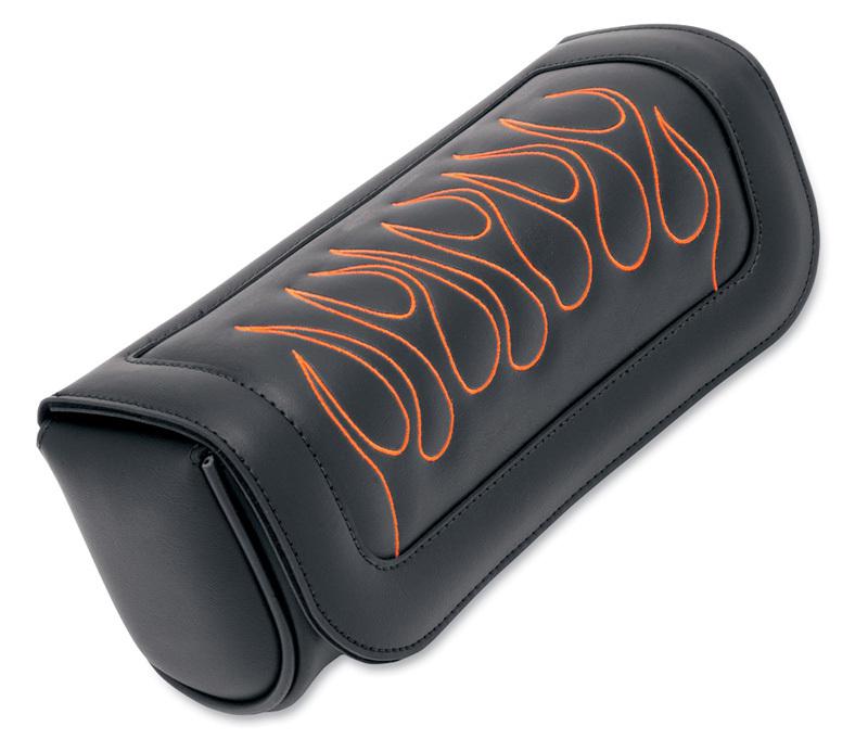 Saddlemen highwayman tattoo tool pouch, black/orange