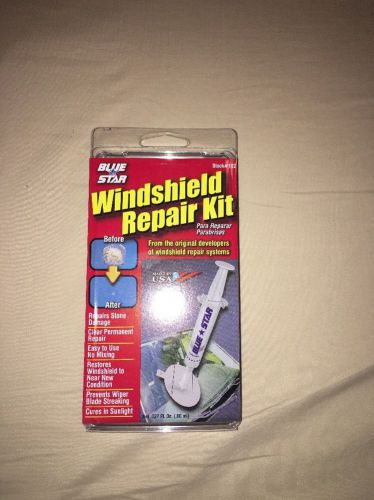 Windshield repair kit