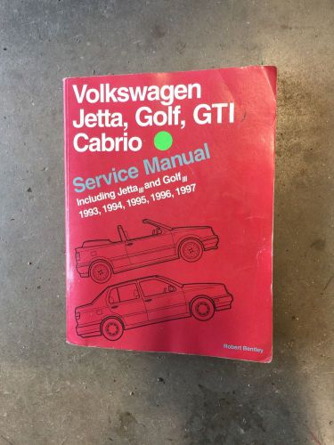 Vw repair manual mk3 robert bentley