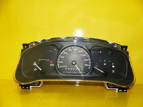 Chevrolet venture 1997 1998 1999 2000 instrument cluster km/h oem