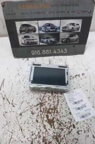 09 jaguar xf info-gps-tv screen display screen 45211